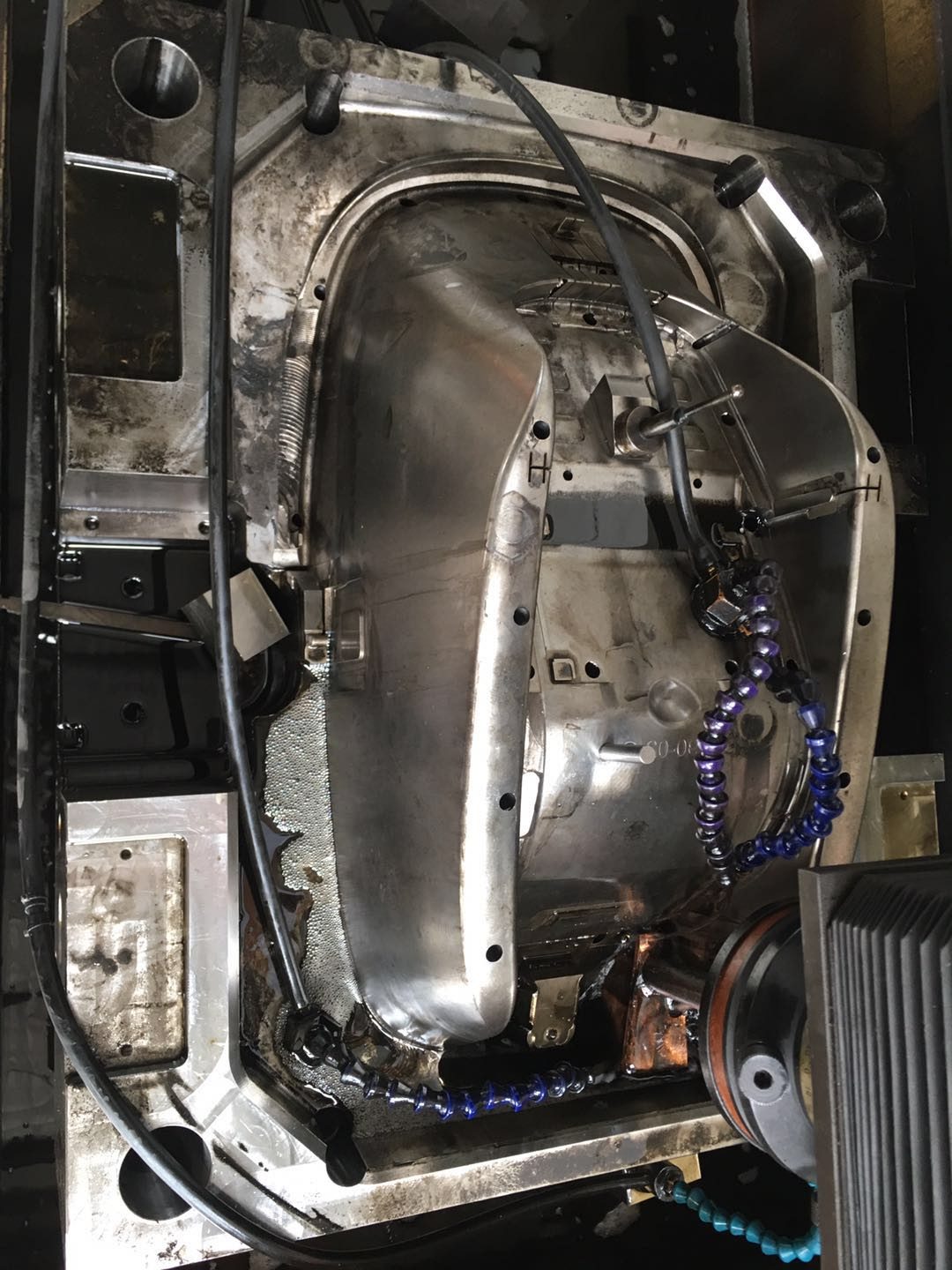 Power-tool moulded housing